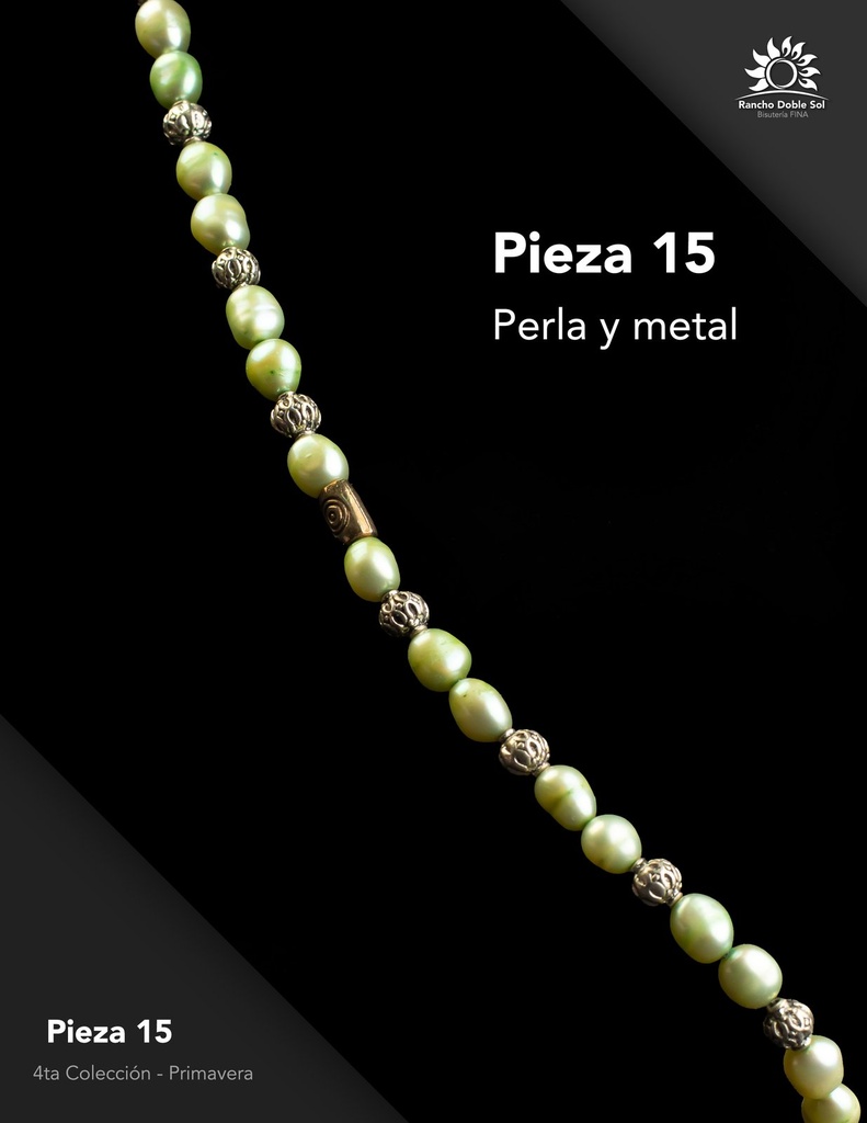 [RDS-C4-015] Pieza 15 · Perla y metal