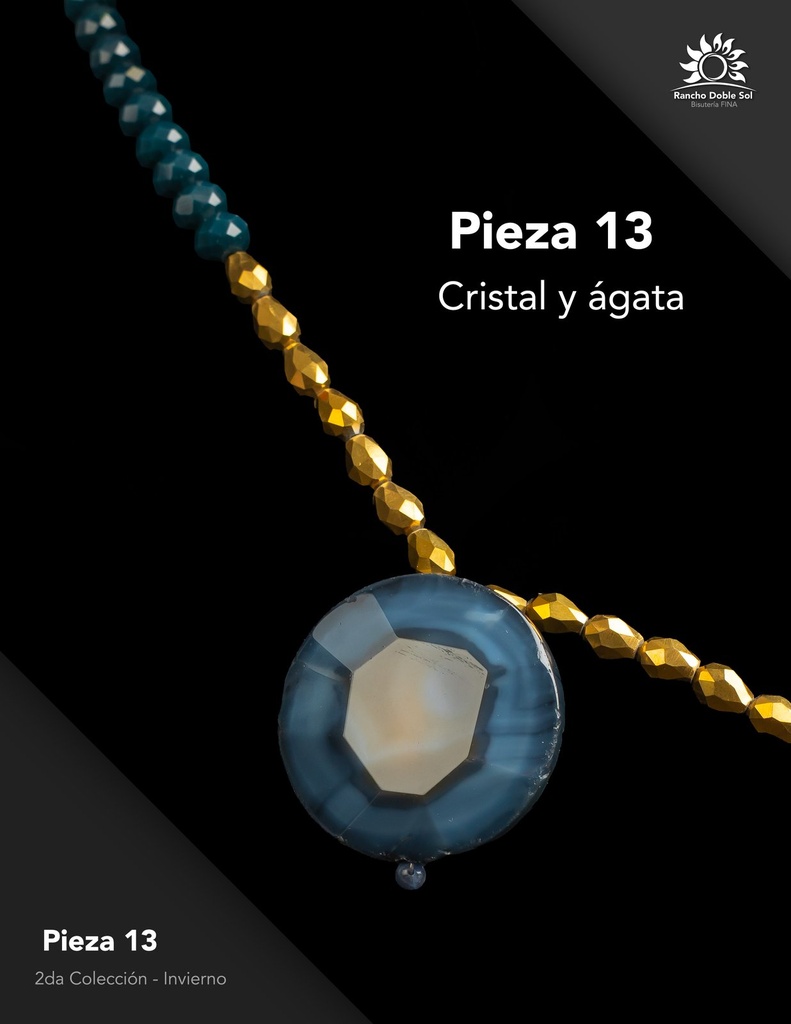 [RDS-C2-013] Pieza 13 · Cristal y ágata