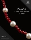 Pieza 14 · Cristal, perla fantasía y metal