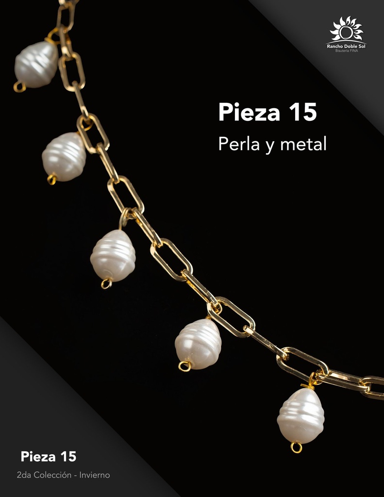 [RDS-C2-015] Pieza 15 · Perla y metal