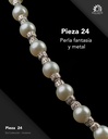 Pieza 24 · Perla fantasía y metal