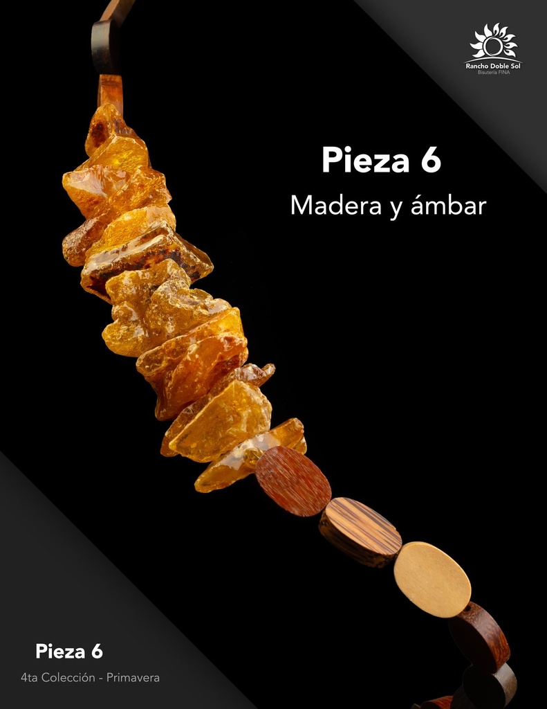 [RDS-C4-006] Pieza 6 · Madera y ámbar